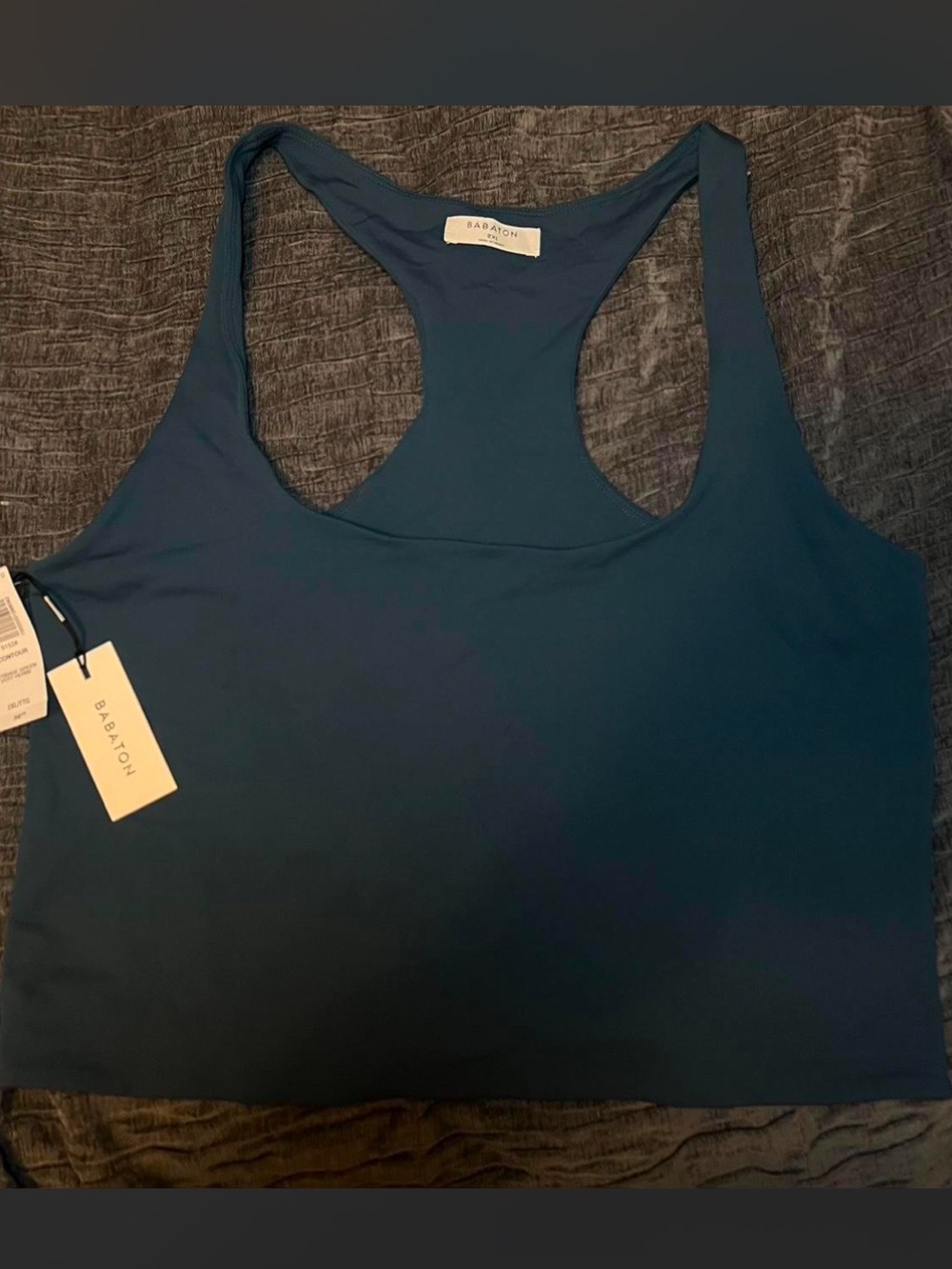 Aritzia Babaton Racerback Sports Tank - Teal
